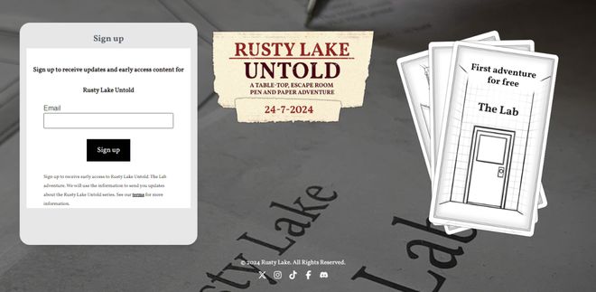 ke Untold》7月24日开放免费开元棋牌《锈湖》桌游《Rusty La(图3)